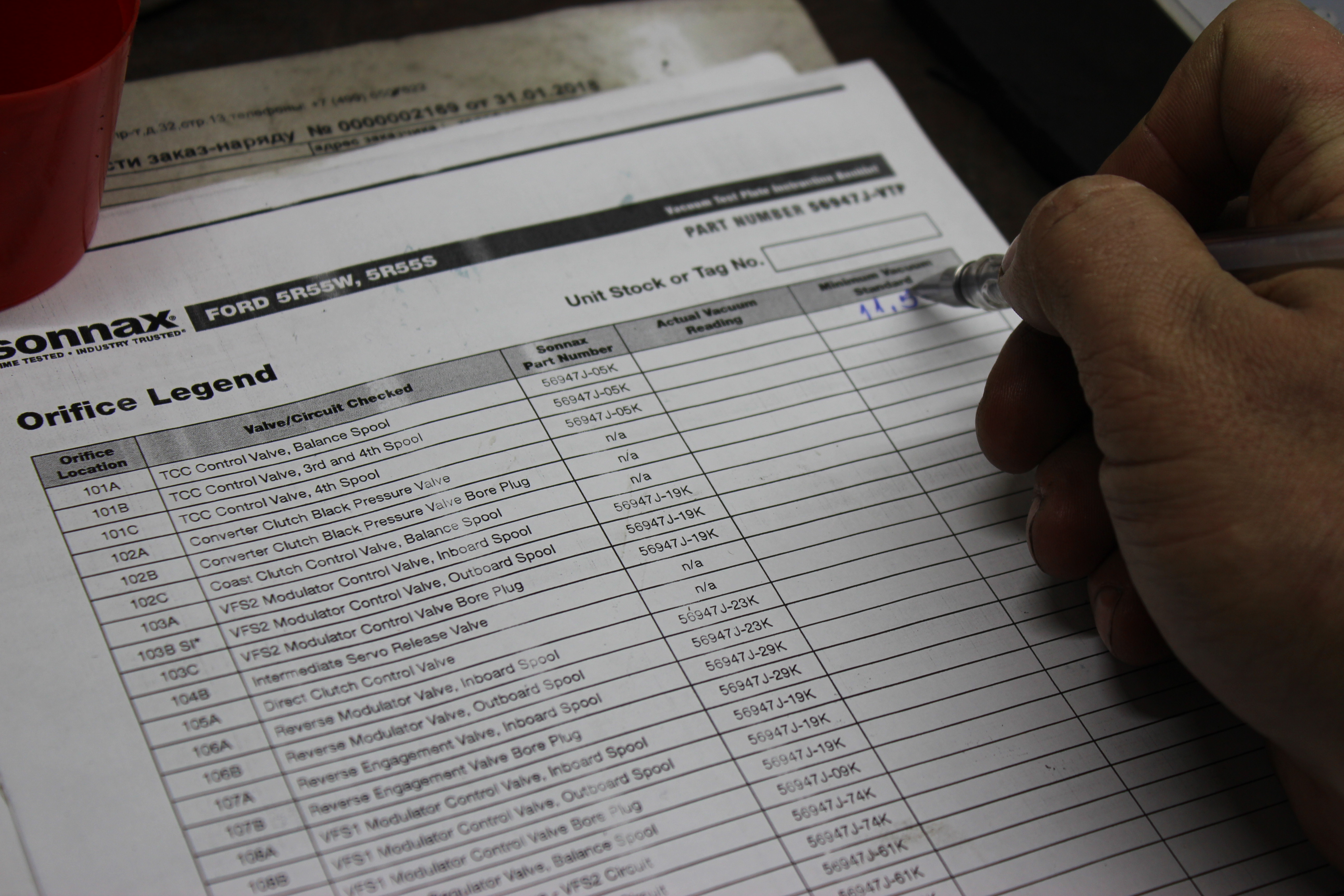 Подготовка дефектовочной ведомости для составления калькуляции